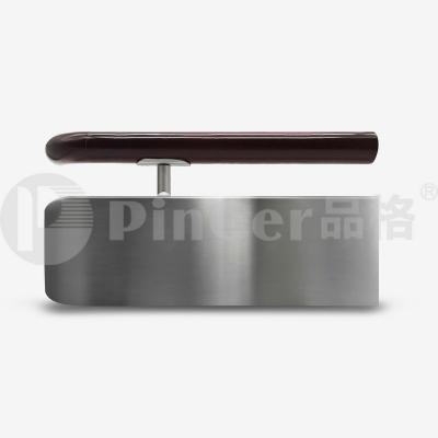 175MM Solid wood with stainless steel wall guard handrail