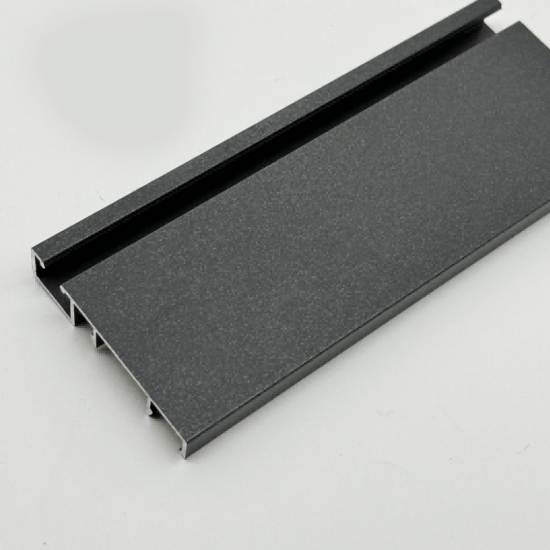 China Factory Wholesale Aluminum Black Led Lights skirting Board manufacturer