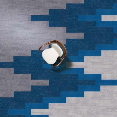 Nhà sản xuất Trung Quốc PinGer Interweave Commercial Carpet  Eco-friendly Backing Flooring Interlocking Carpet Tile