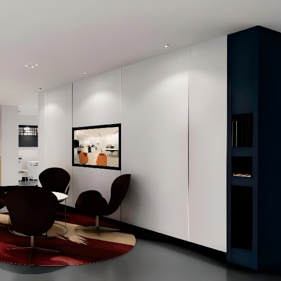 Đế tường vinyl cao 100mm